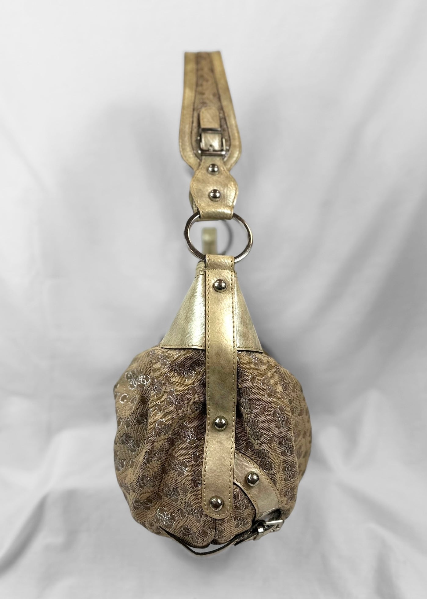 Vintage Guess Bag in Cream Gold
