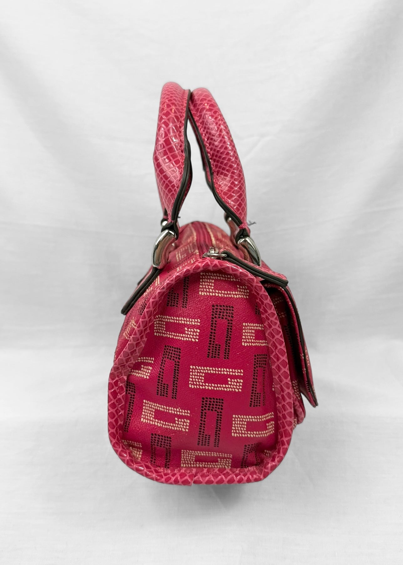 Guess Bag in Pink and Silver