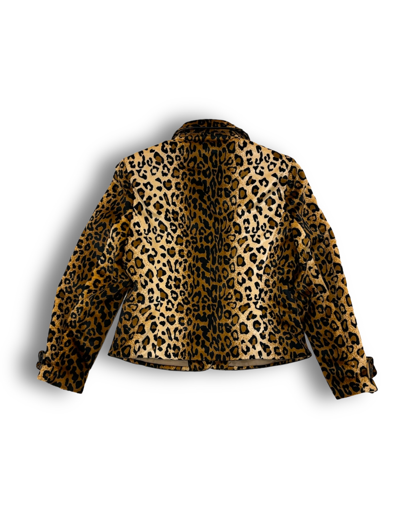Vintage Luxe Leopard Blazer am