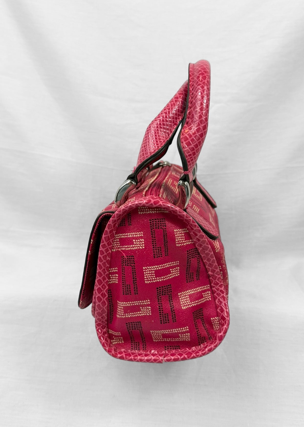 Guess Bag in Pink and Silver