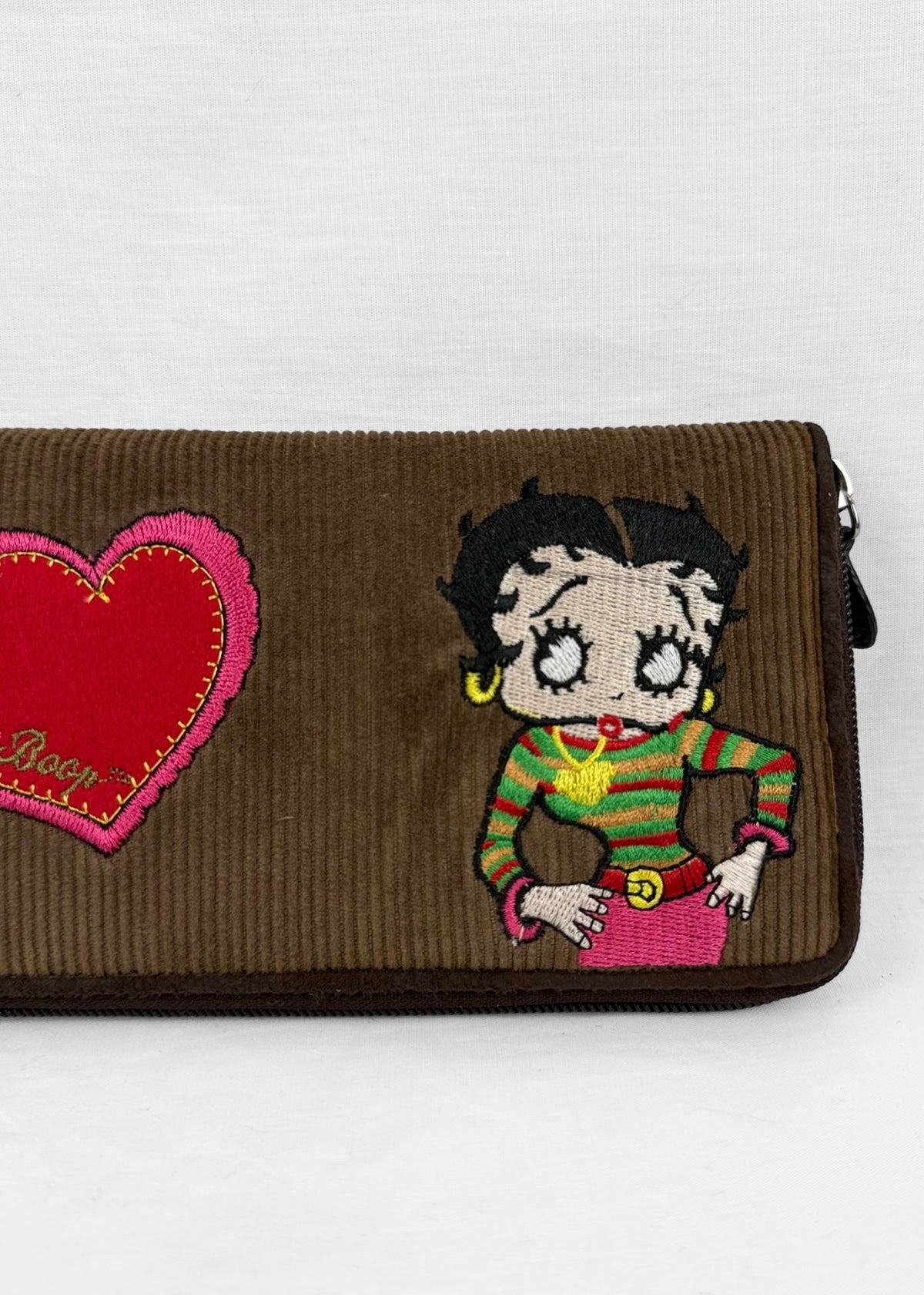 Y2K Betty Boop Corduroy Wallet