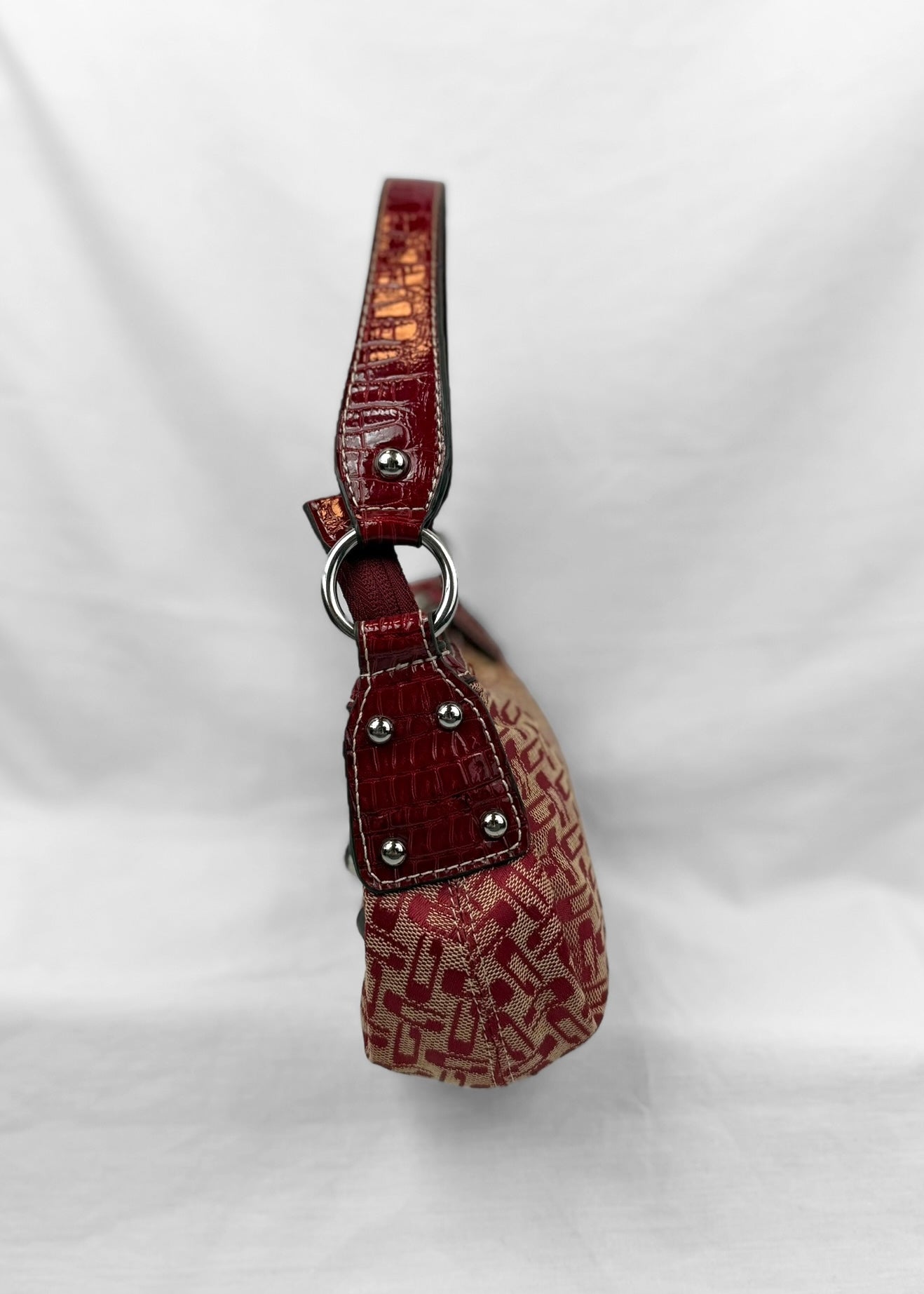 Vintage Guess Bag in Red Studded