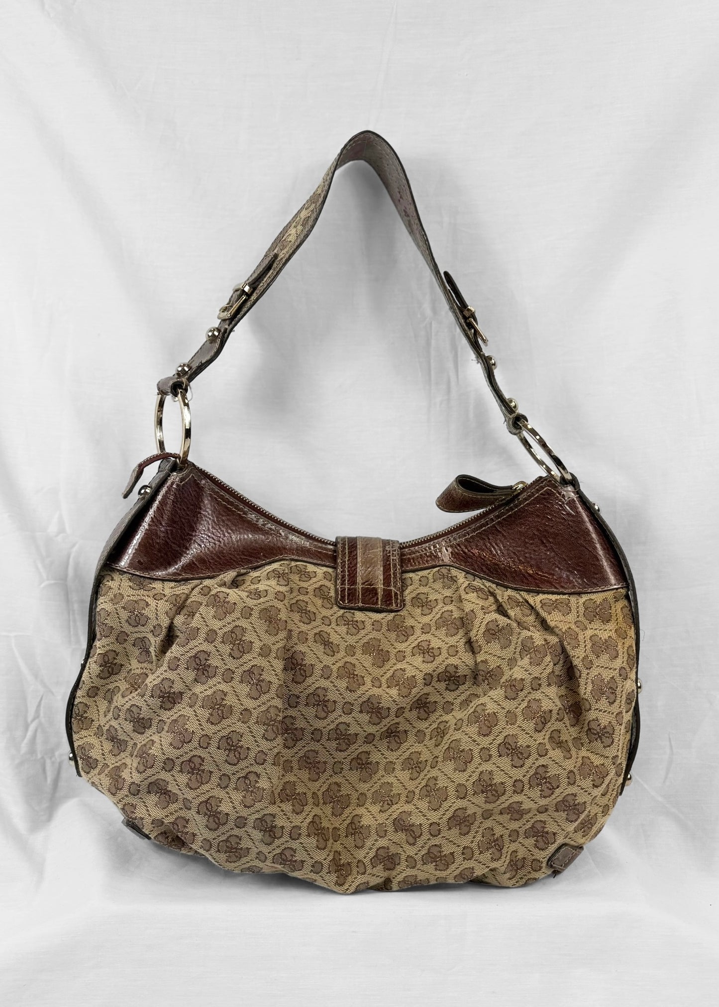 Vintage Guess Shoulderbag in Brown monogram