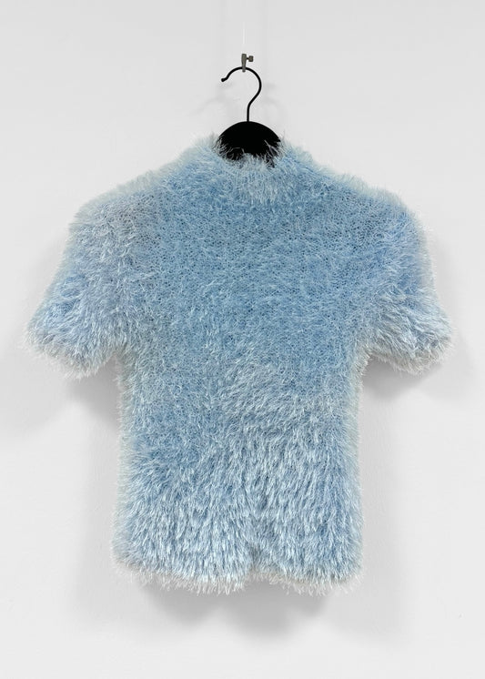 Y2K Fluffy Top M