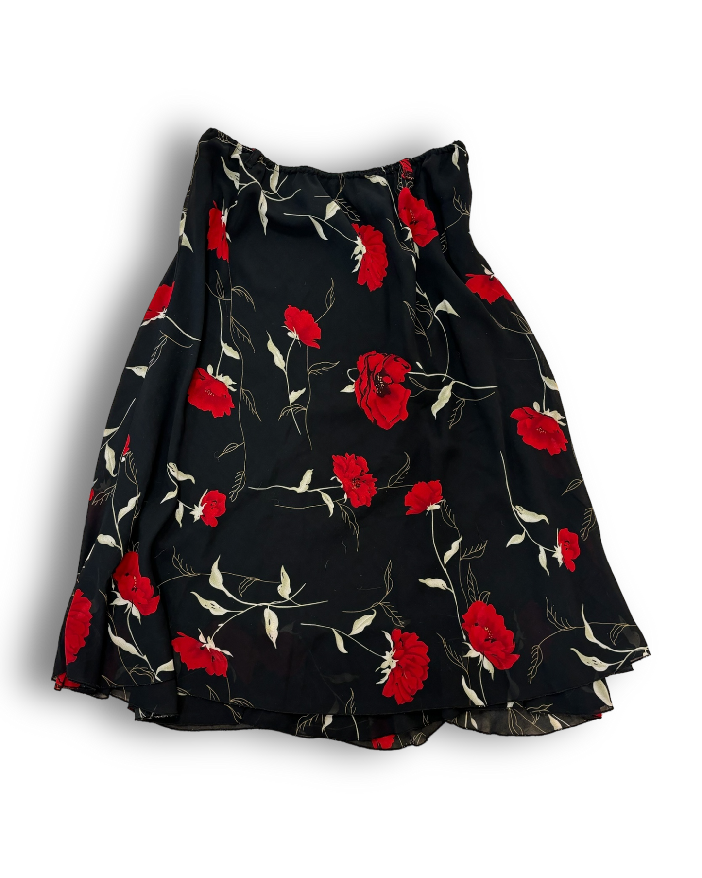 Vintage Floral Skirt L