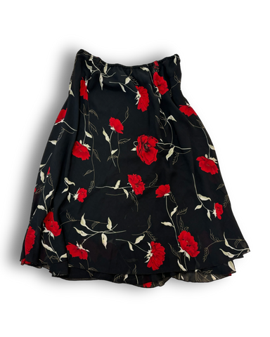Vintage Floral Skirt L