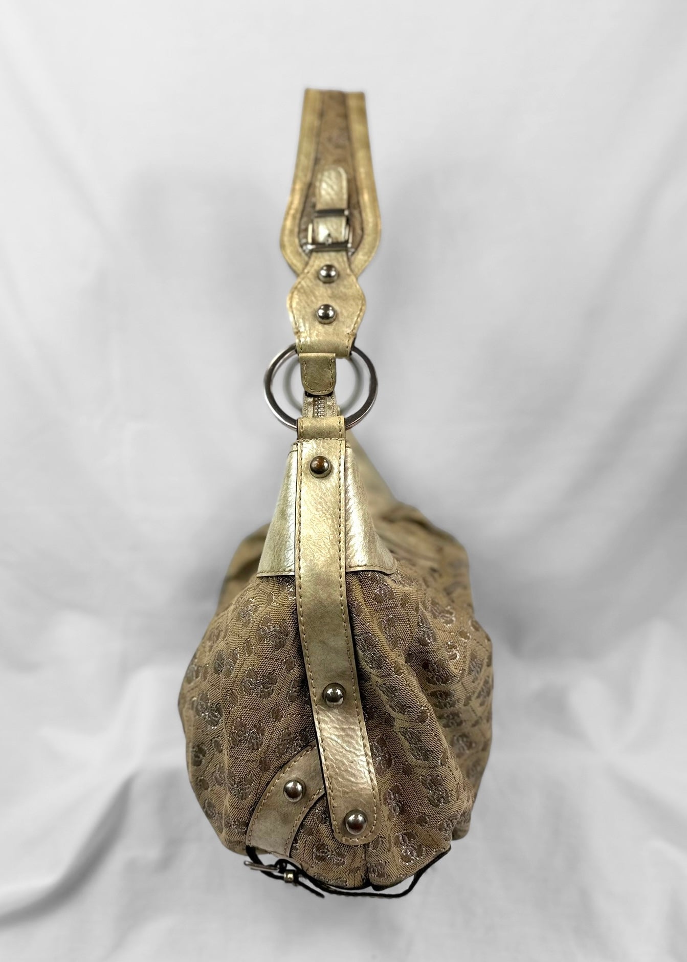 Vintage Guess Bag in Cream Gold