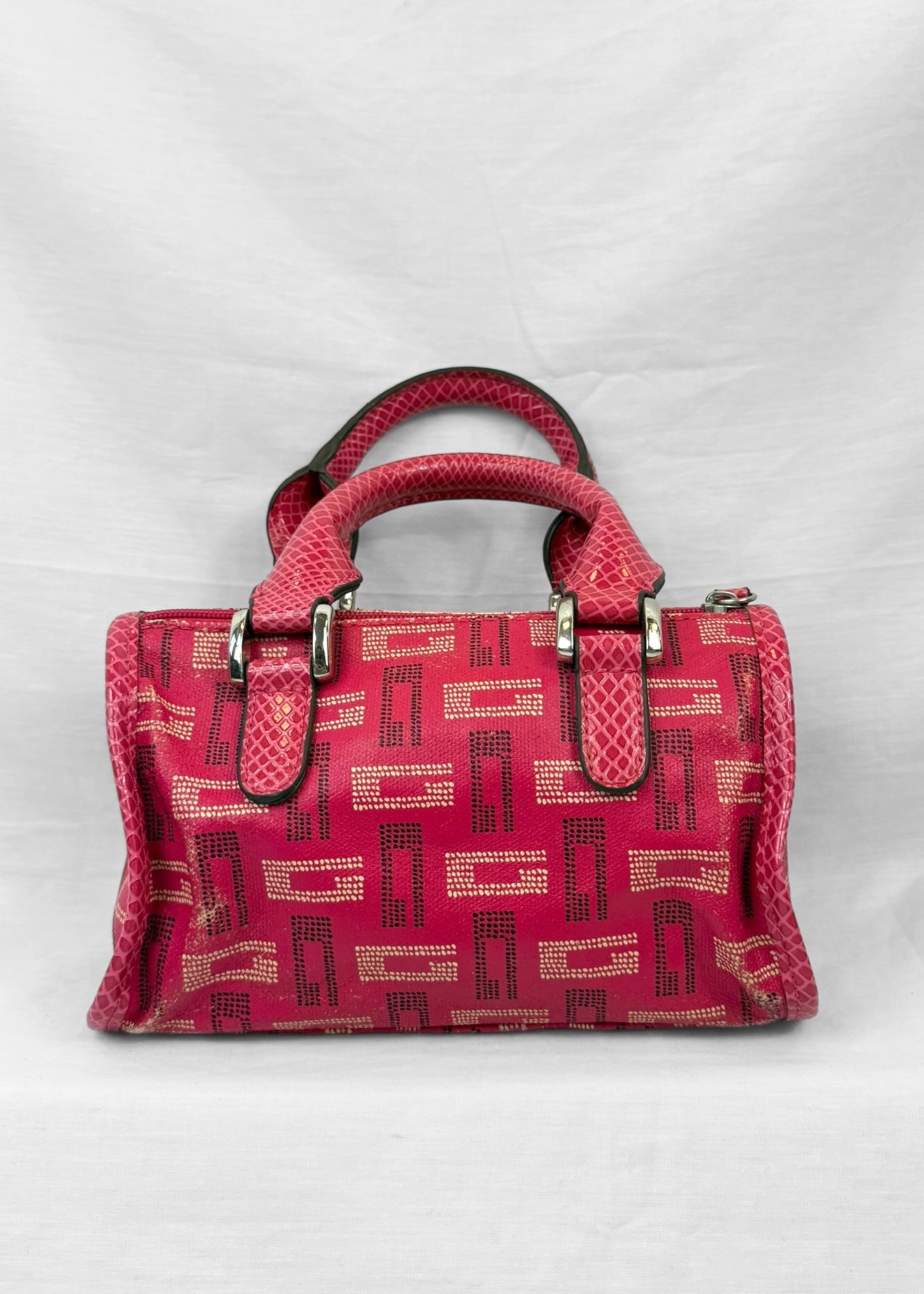 Guess Bag in Pink and Silver