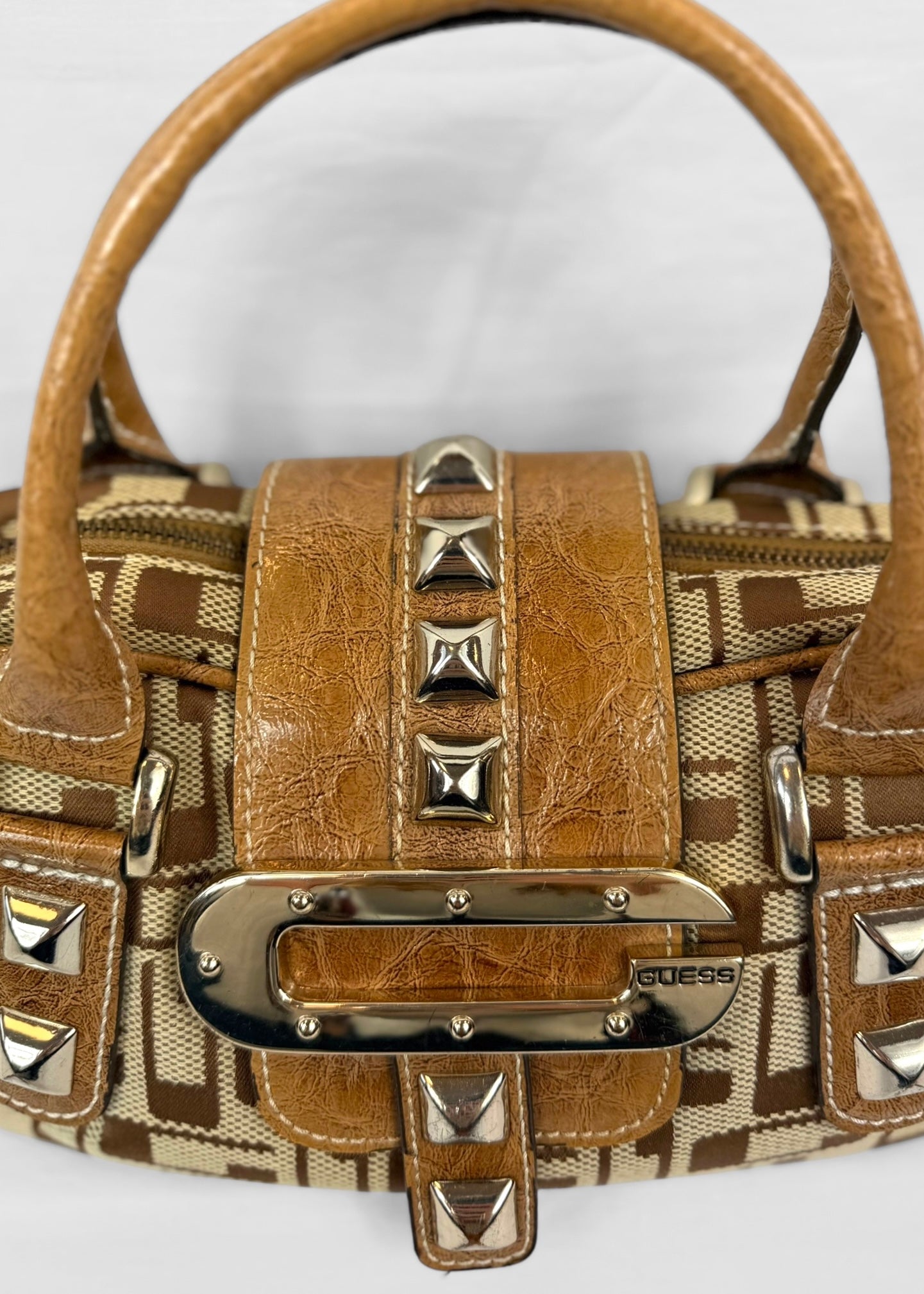 Rare Vintage 00´s Guess Bowling Bag in Brown