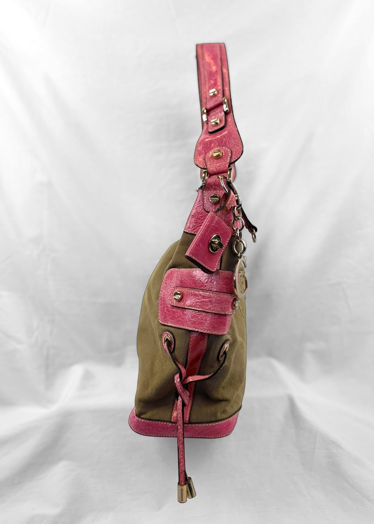 Vintage Guess Bag in Canvas Pink