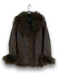 Leather Y2K Coat L