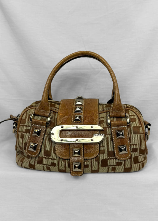 Rare Vintage 00´s Guess Bowling Bag in Brown