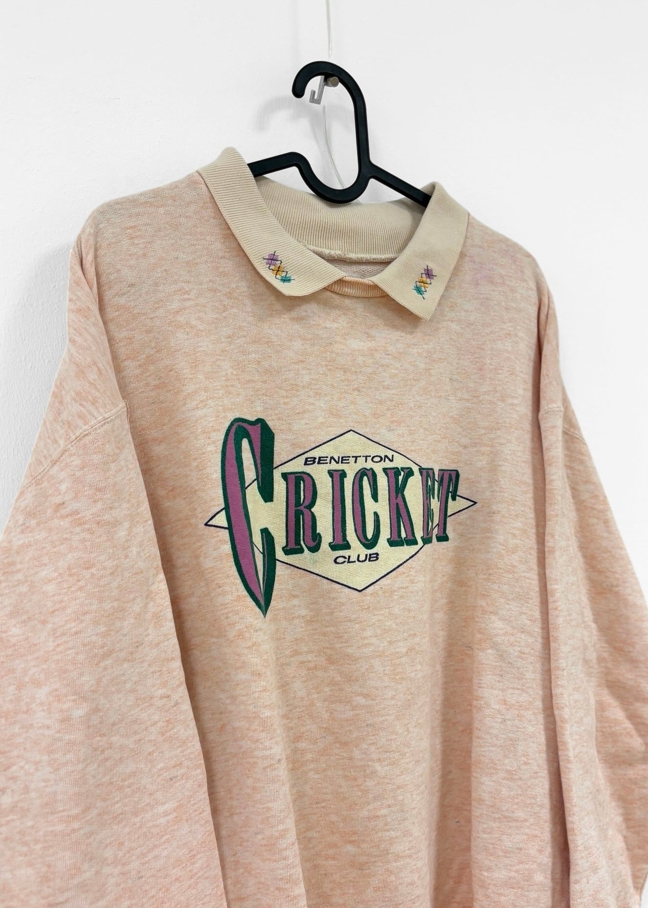 Vintage Rare Benetton Crew M