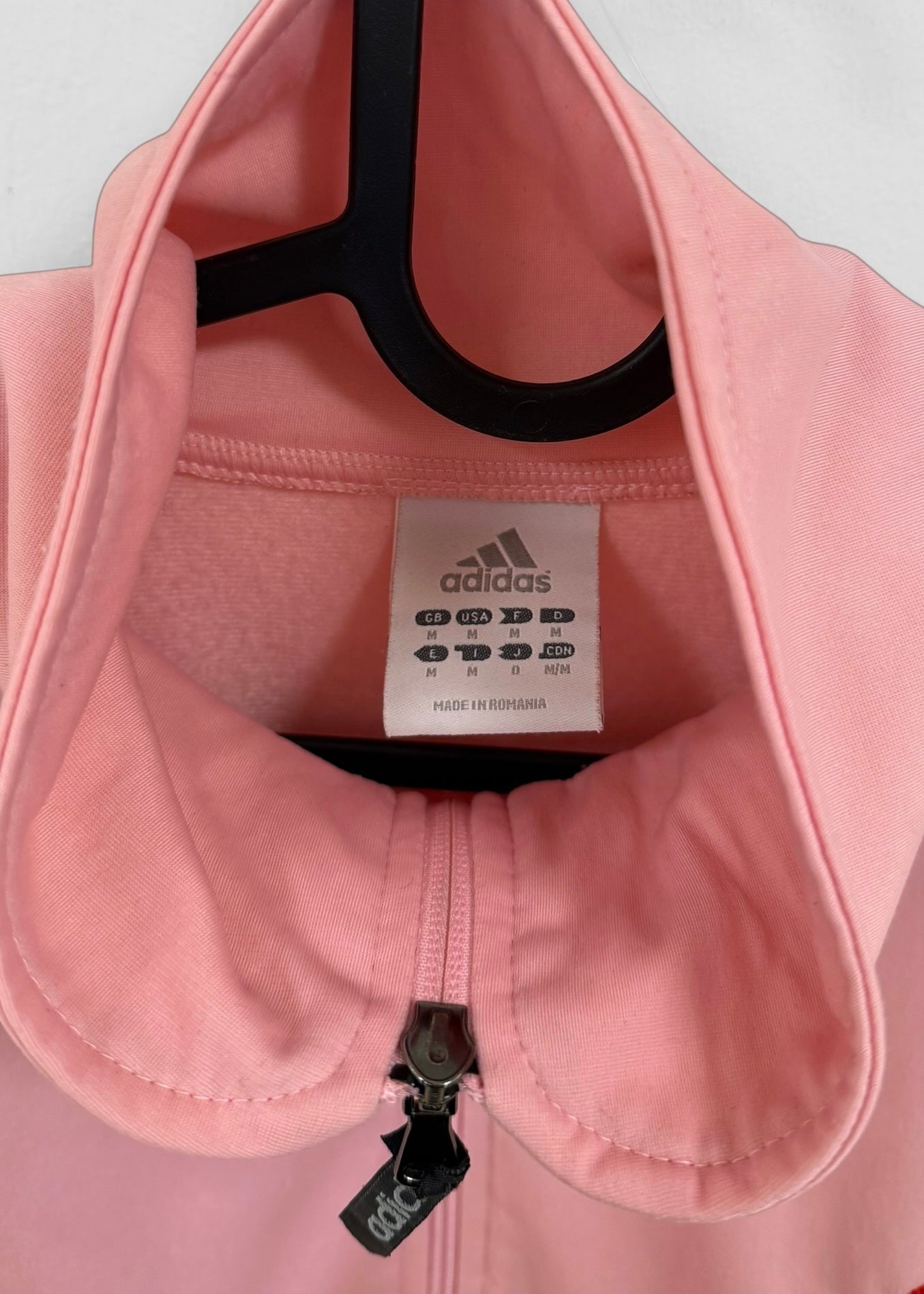 Vintage Adidas Track Jacket – Pink (M)