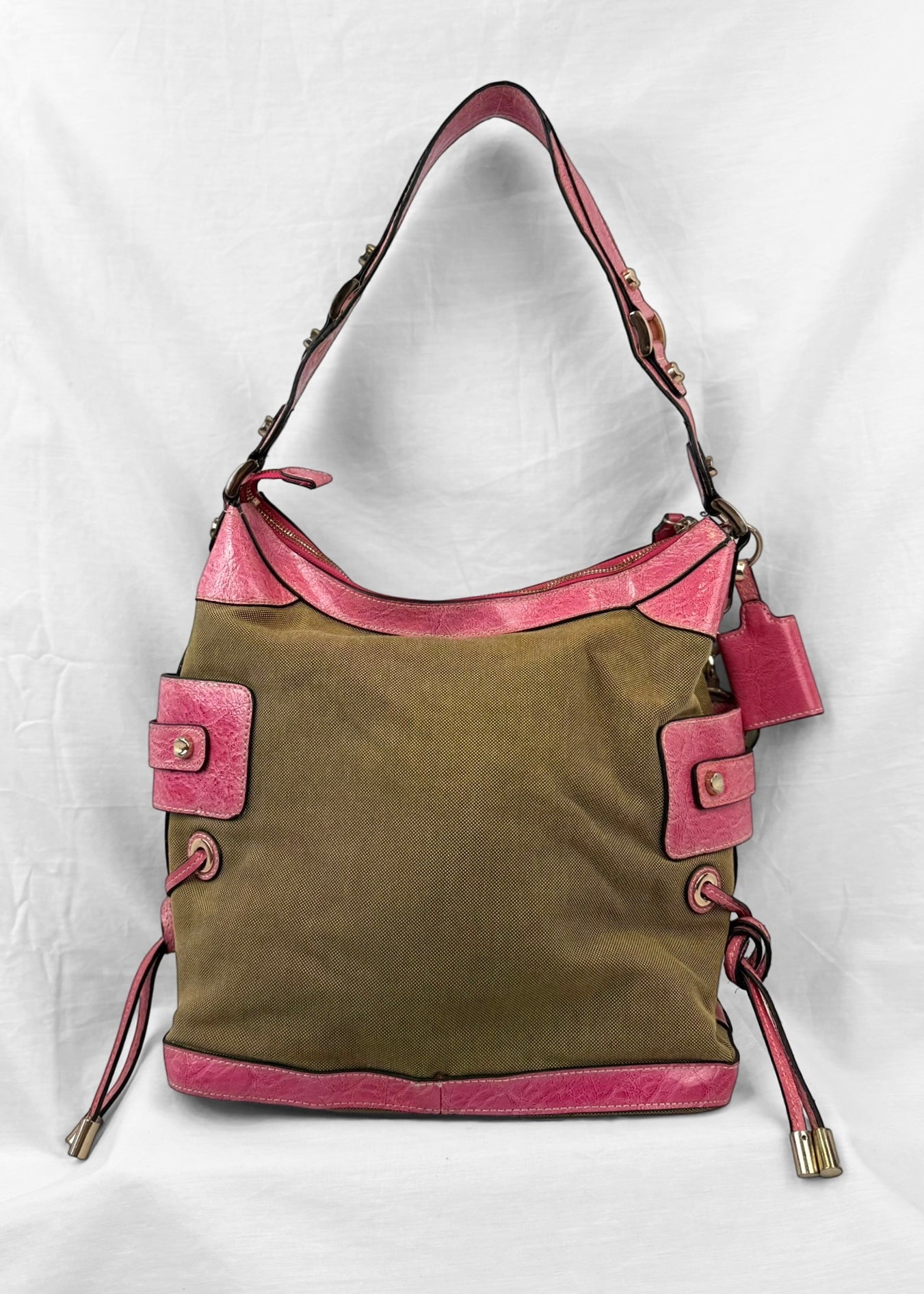 Vintage Guess Bag in Canvas Pink