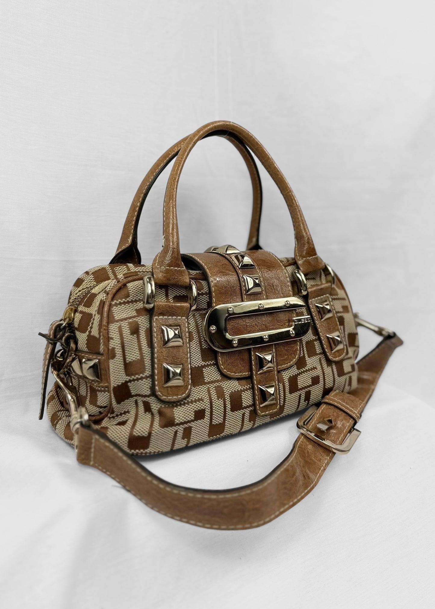 Rare Vintage 00´s Guess Bowling Bag in Brown