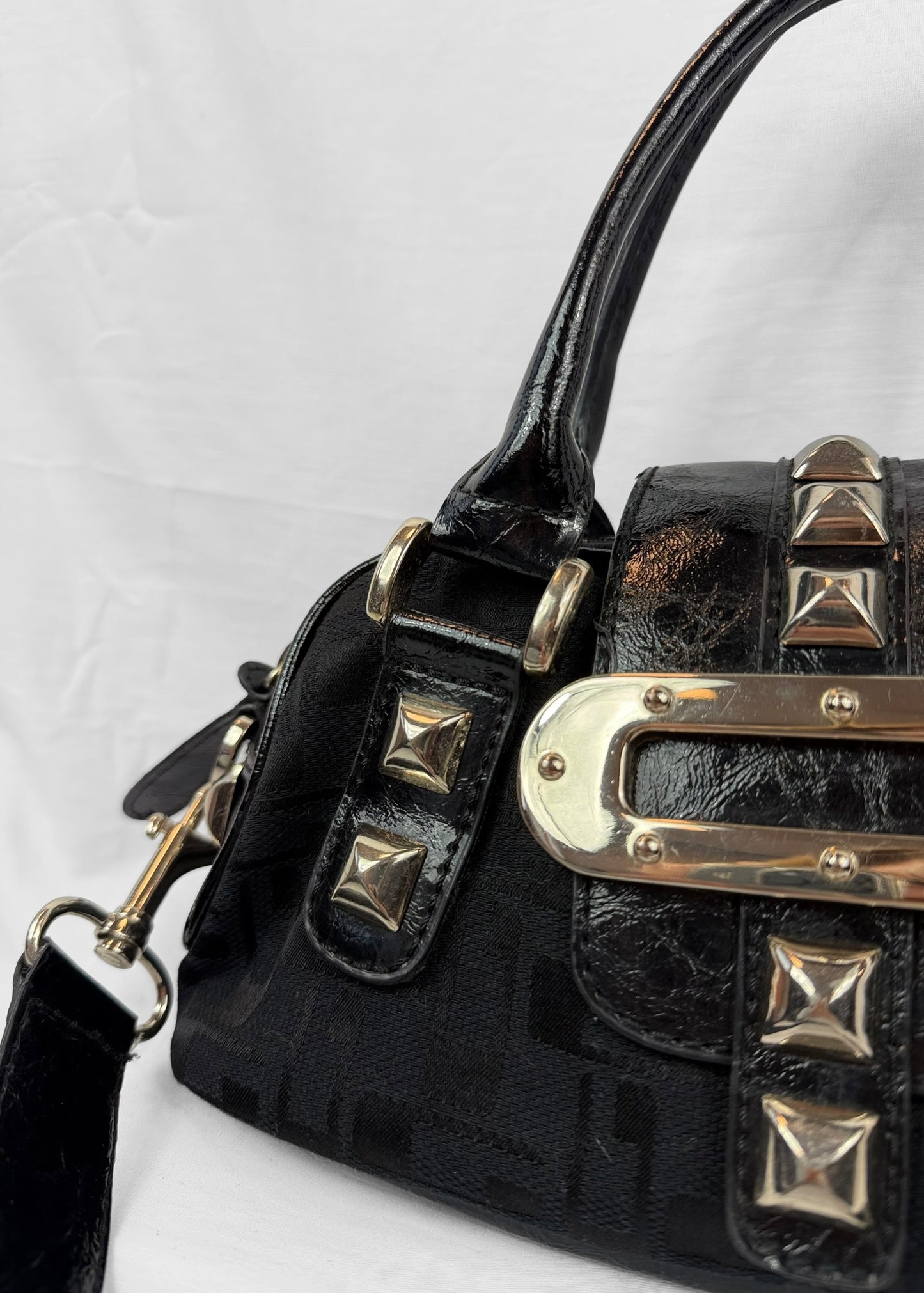 Rare Vintage 00´s Guess Bowling Bag in Black