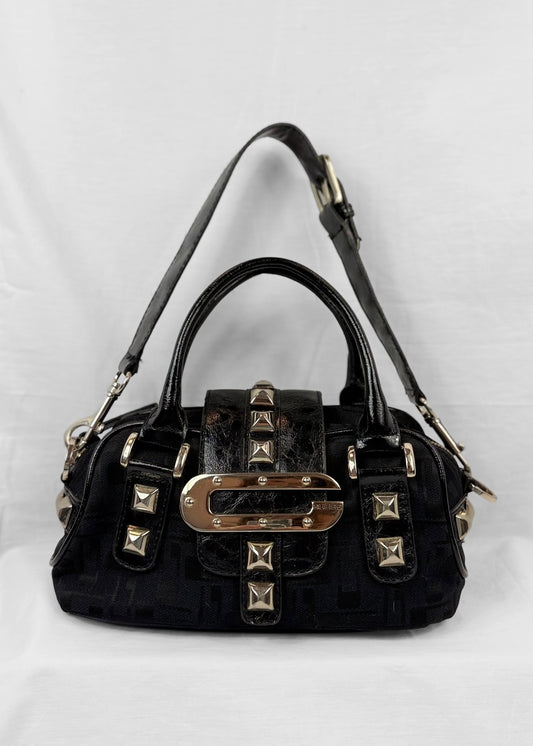 Rare Vintage 00´s Guess Bowling Bag in Black