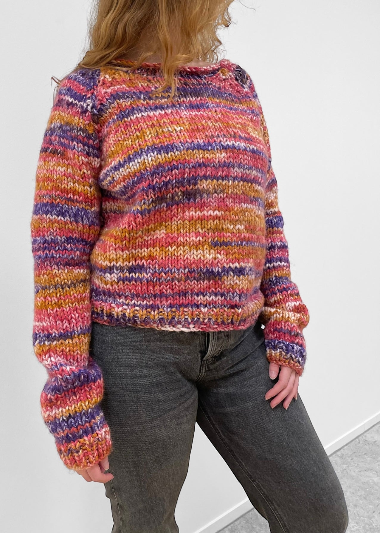 Vintage Knitted Sweater L