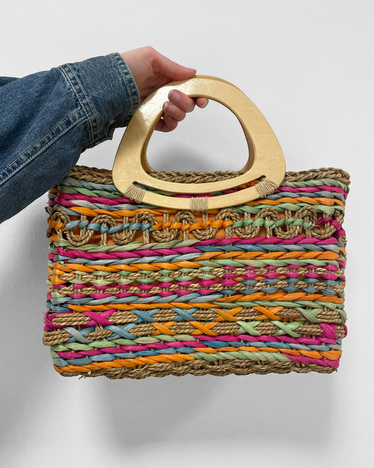 Vintage Straw Bag