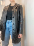 Real Leather Jacket L