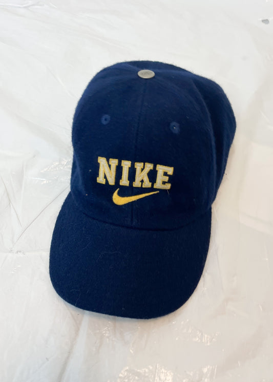 RARE Wool Spellout Nike Cap