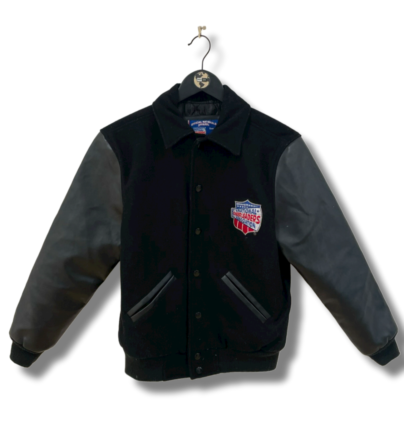 Vintage Cheerleaders Baseball Jacket