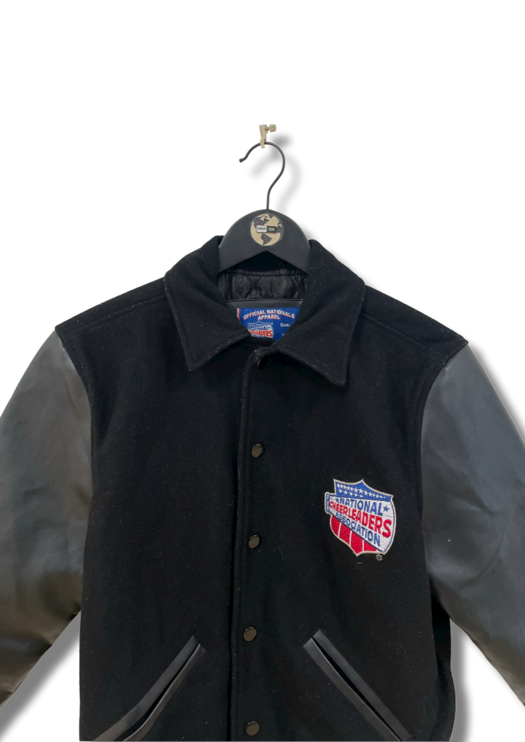 Vintage Cheerleaders Baseball Jacket