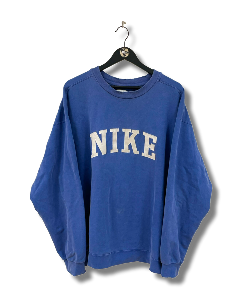 Vintage nike sweatshirt navy blue 2025