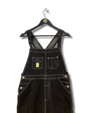 Denim Overall Dress M