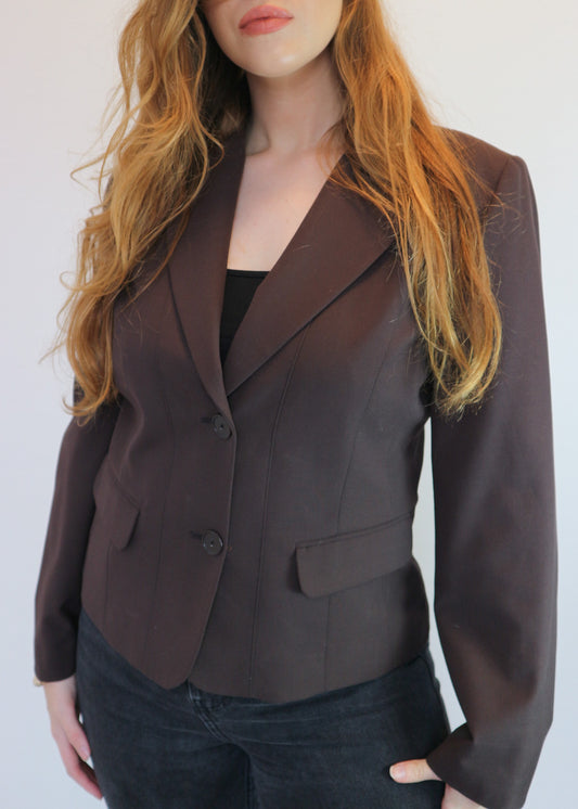 Vintage Brown Blazer L