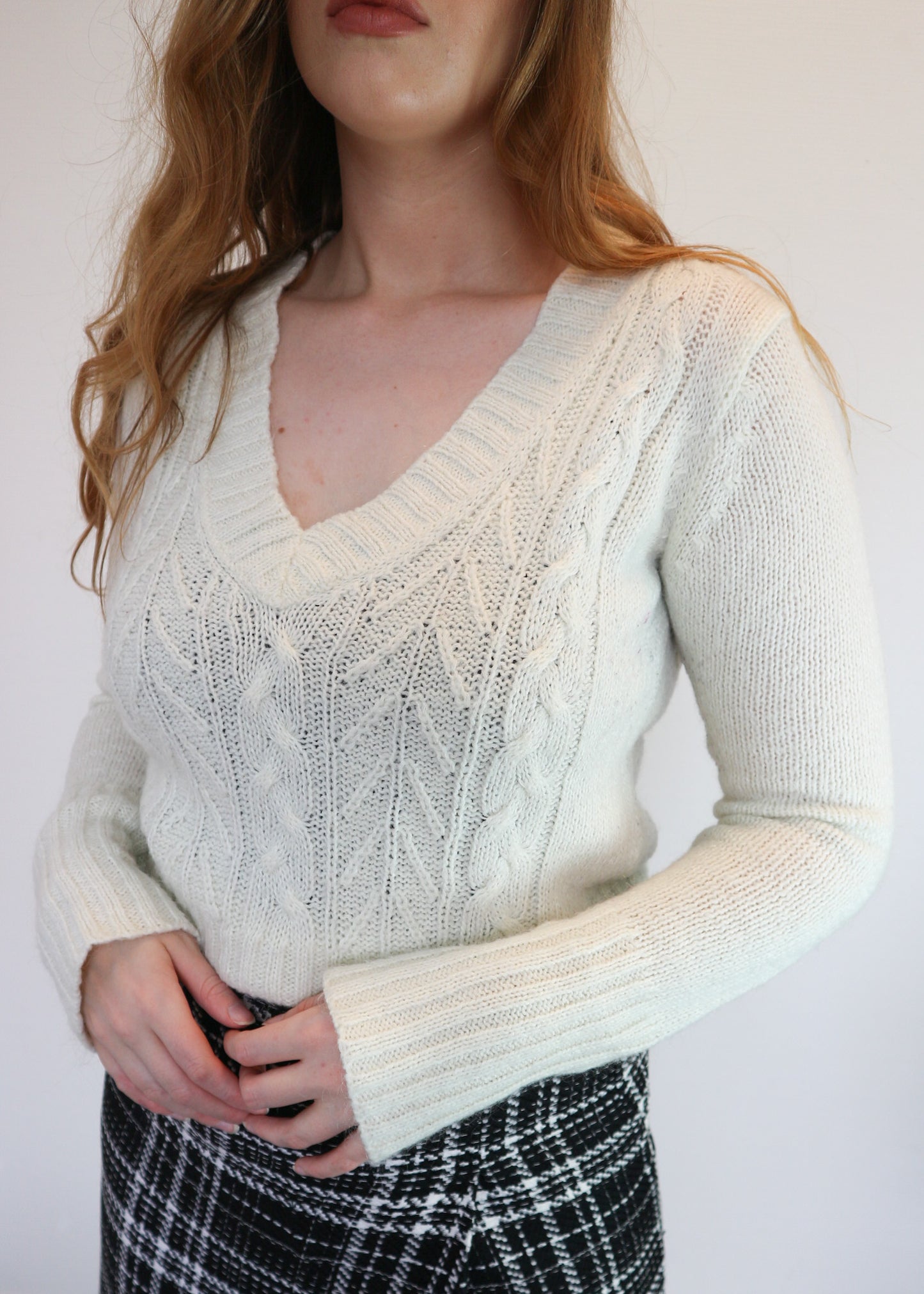 Vintage Cashmere and Mohair Pullover L