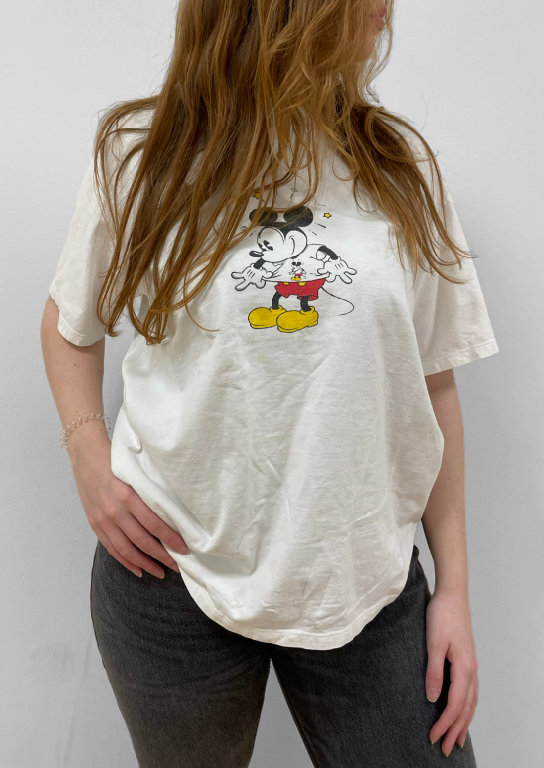 RARE Vintage Mickey Shirt L