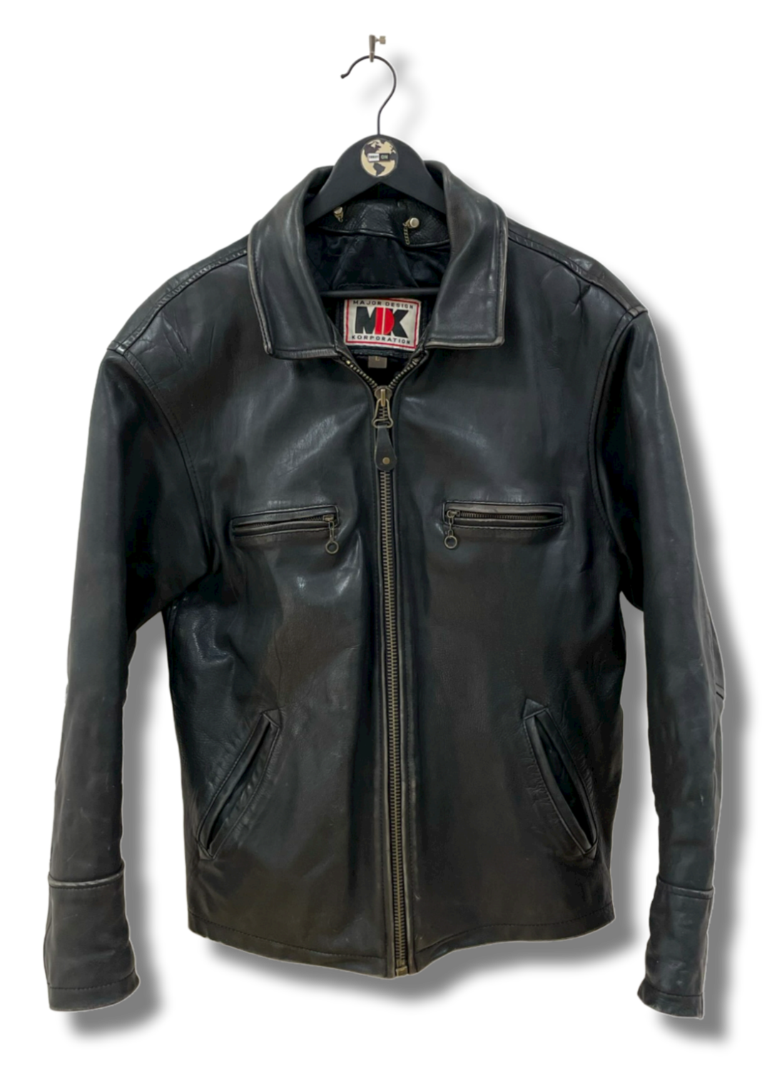Vintage MDK Leather Jacket L