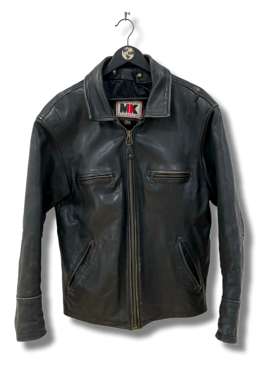 Vintage MDK Leather Jacket L