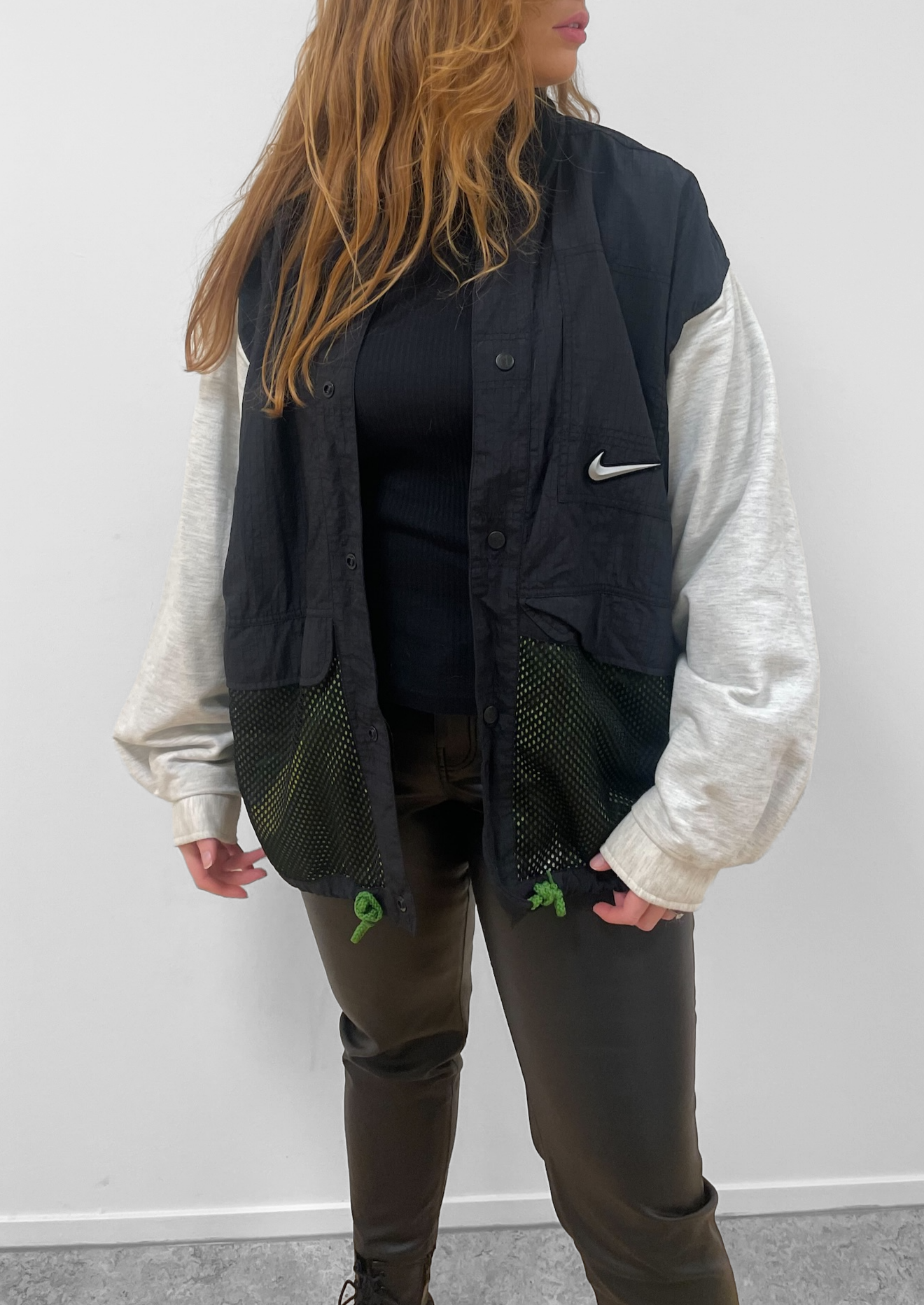 Vintage Nike USA 3D Swoosh jacket L