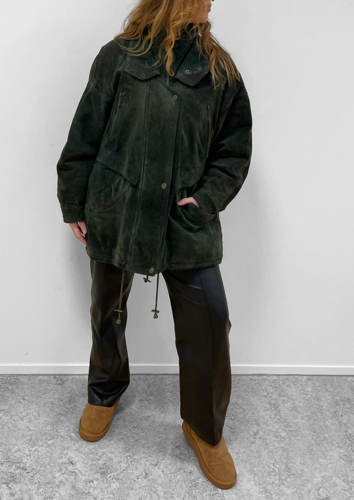 Vintage Leather Jacket XL