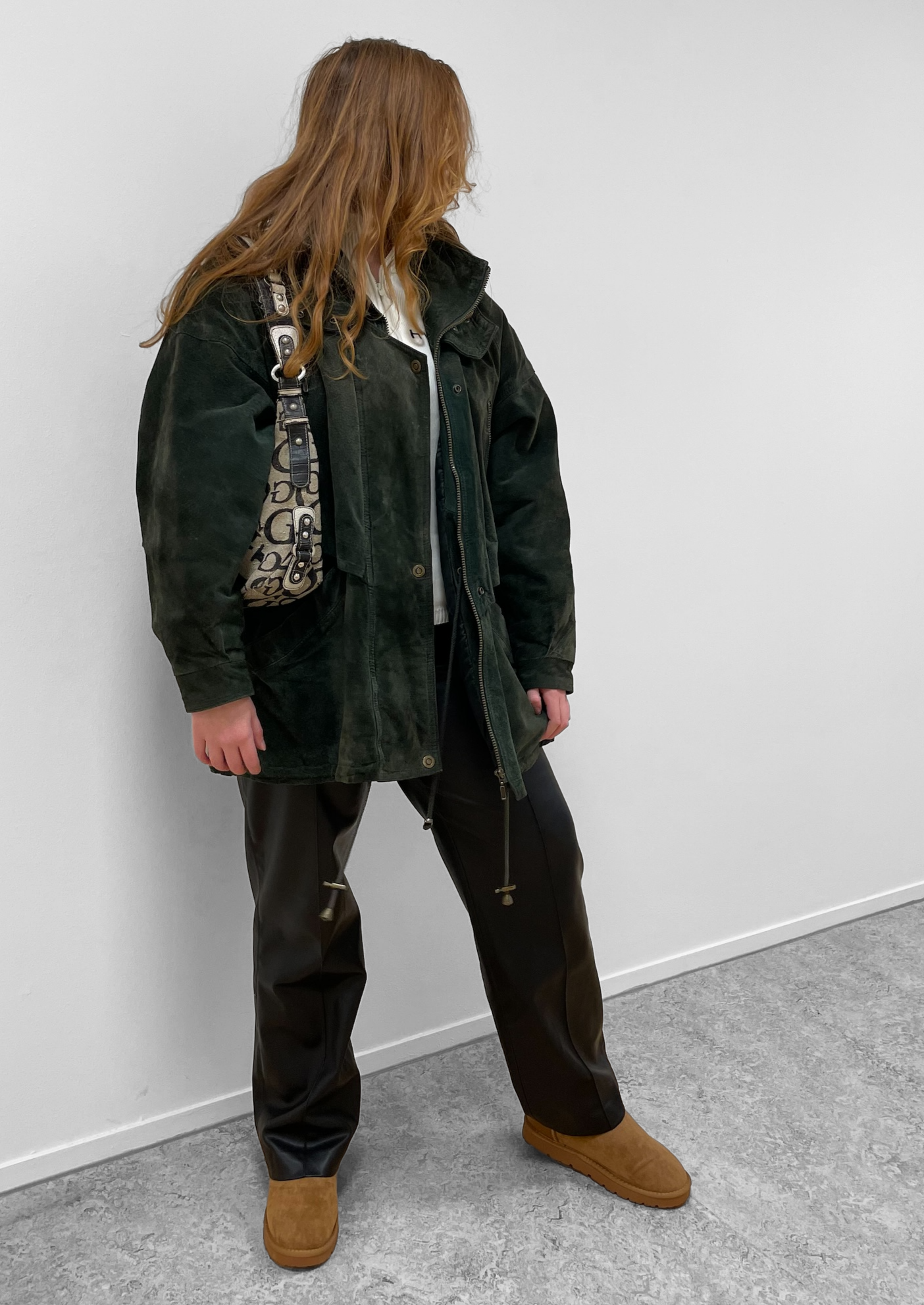 Vintage Leather Jacket XL