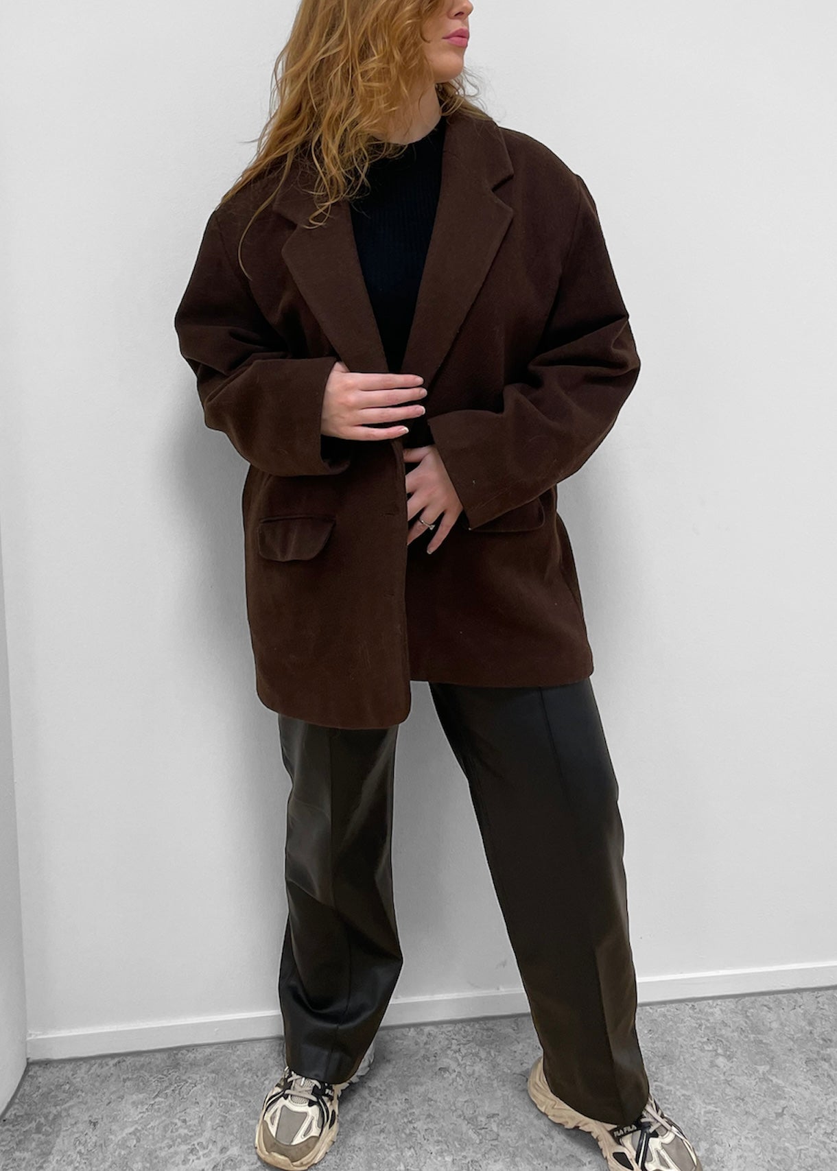 Vintage Brown Coat L