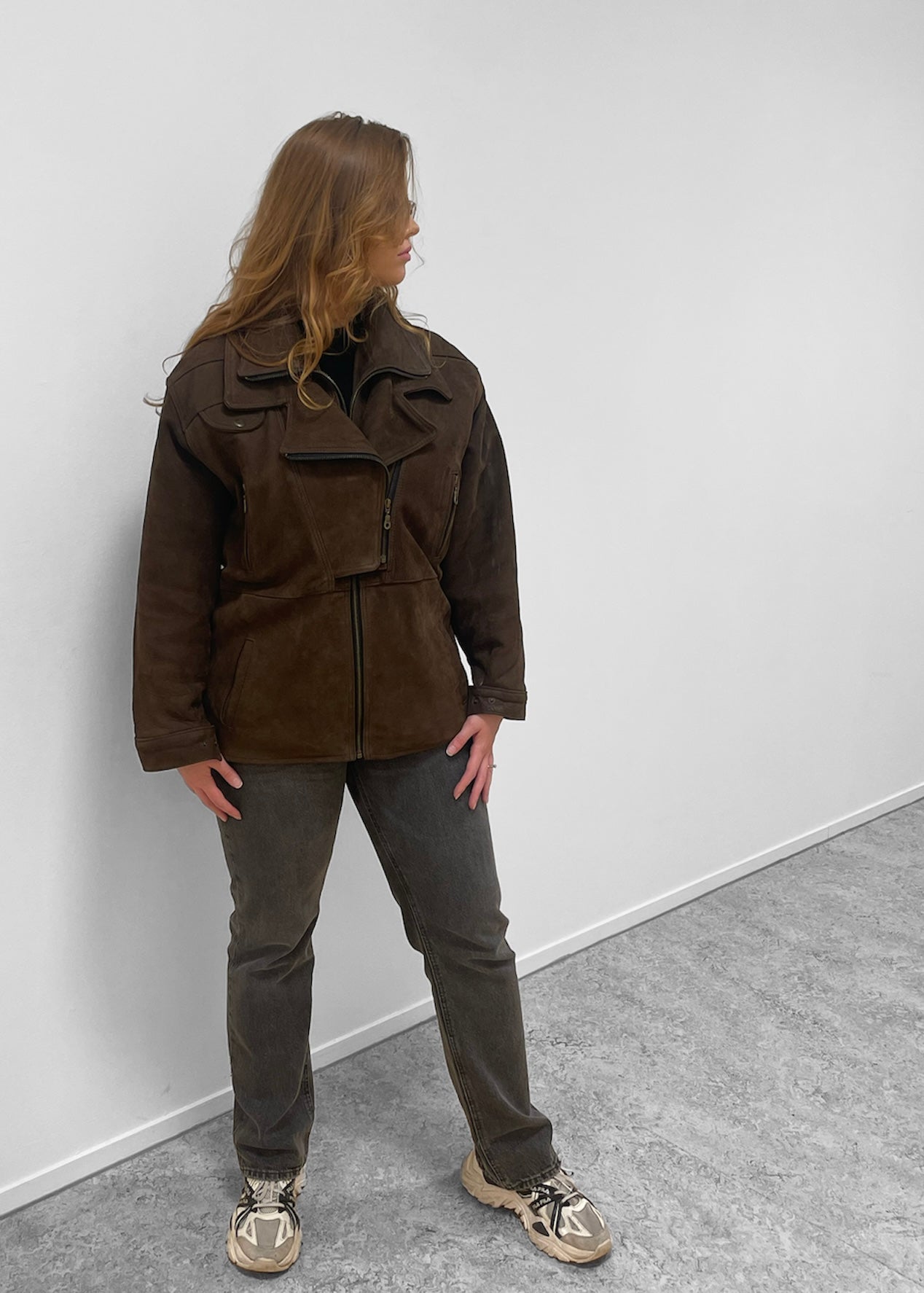 Vintage Leather Jacket L