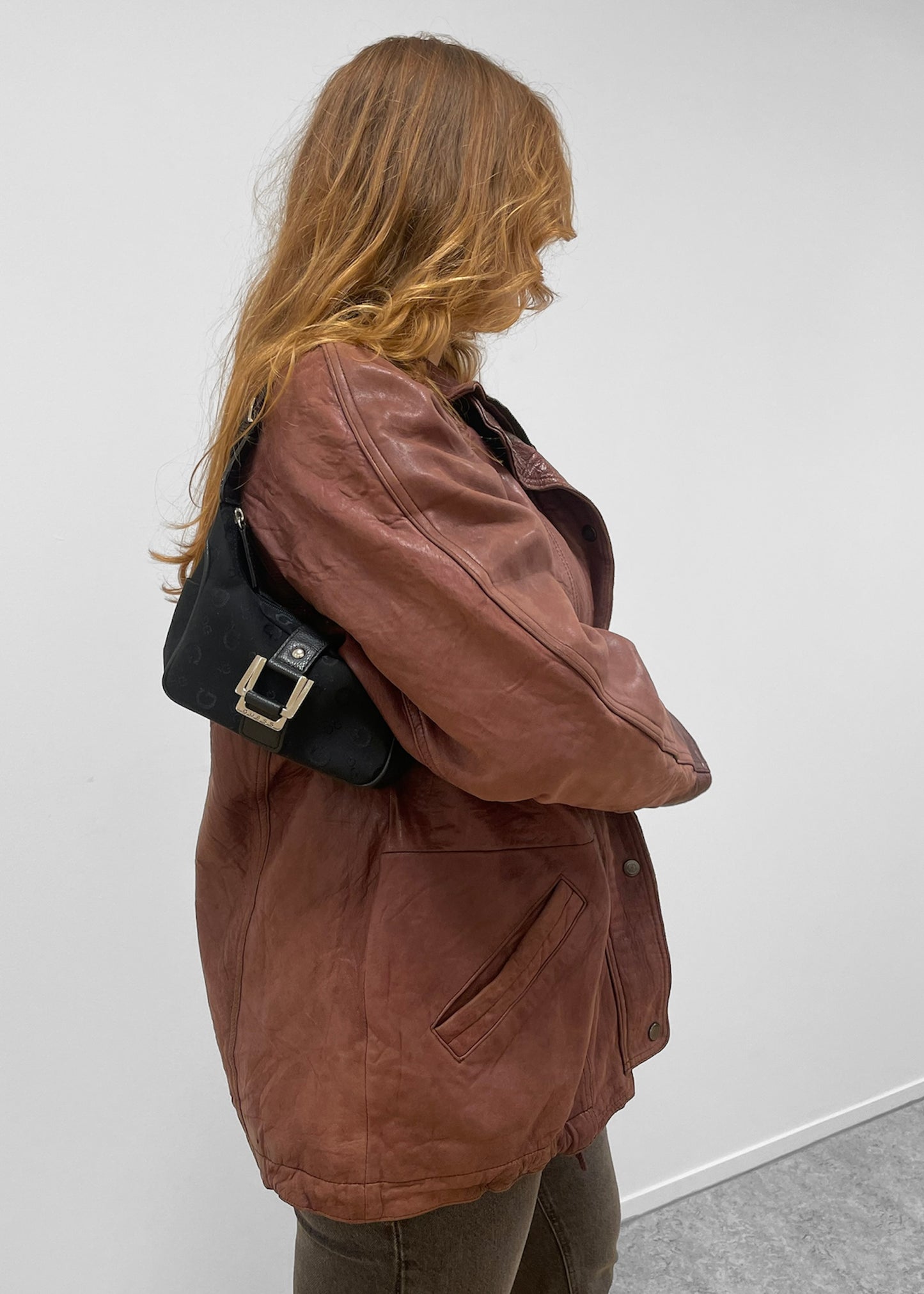 Vintage Leather Jacket XL