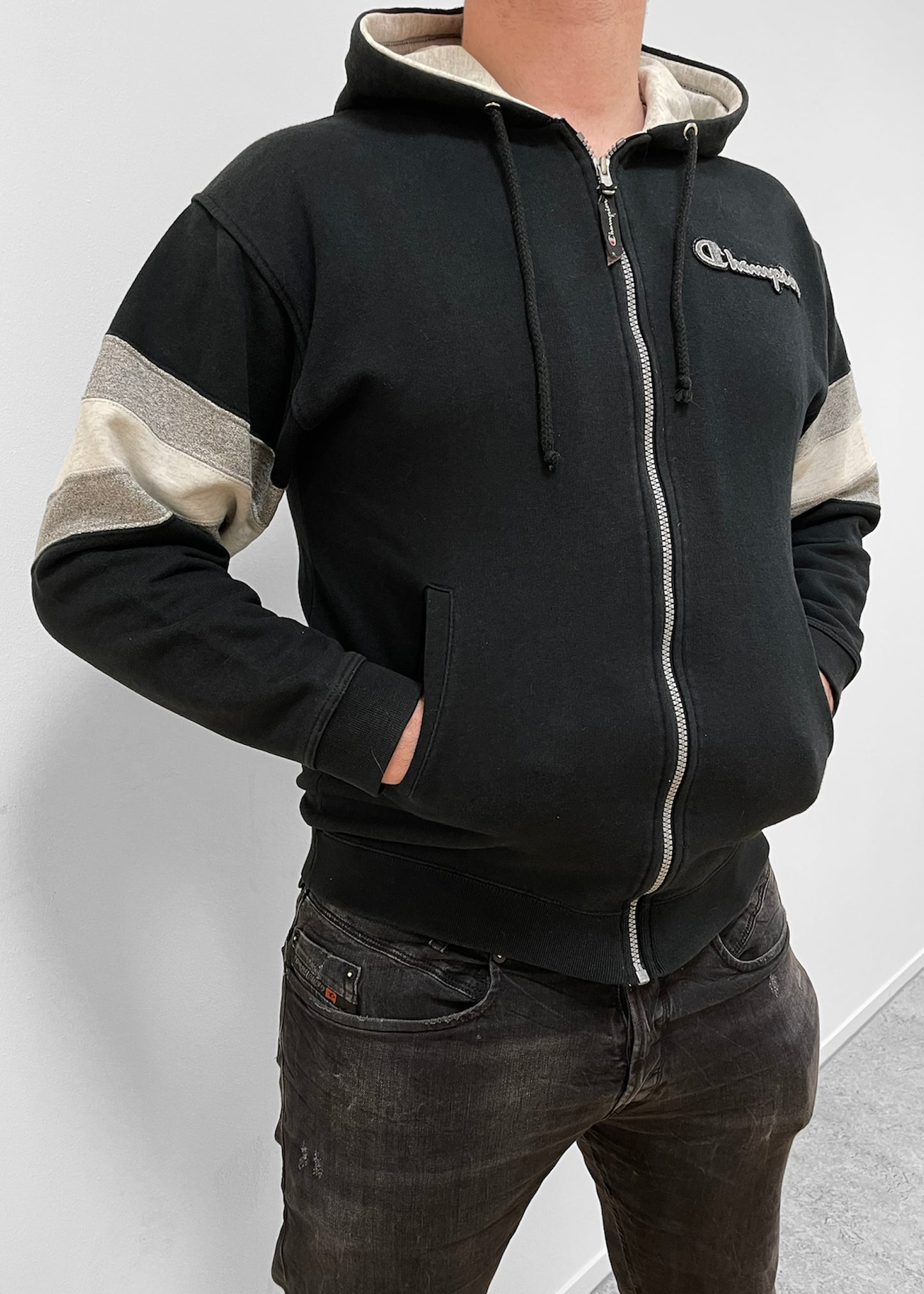 Vintage Champion USA Zip Up M