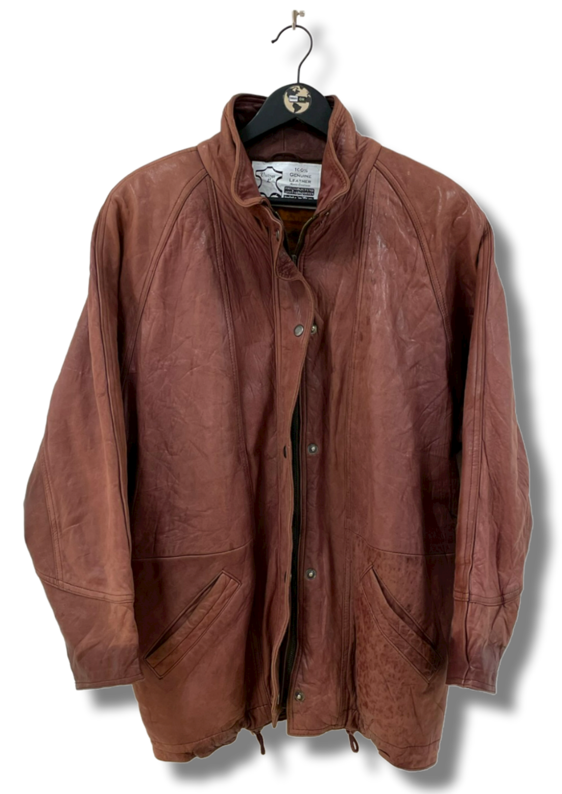 Vintage Leather Jacket XL