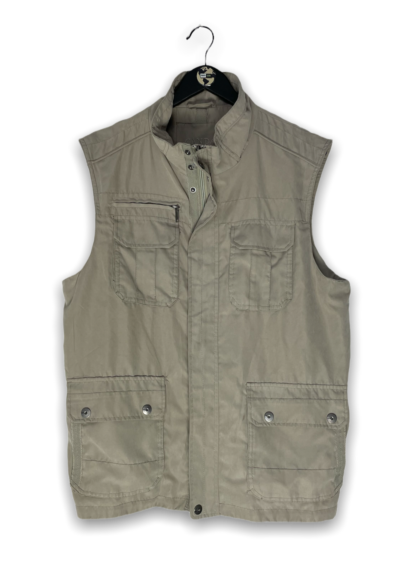 Vintage Cargo Gilet L