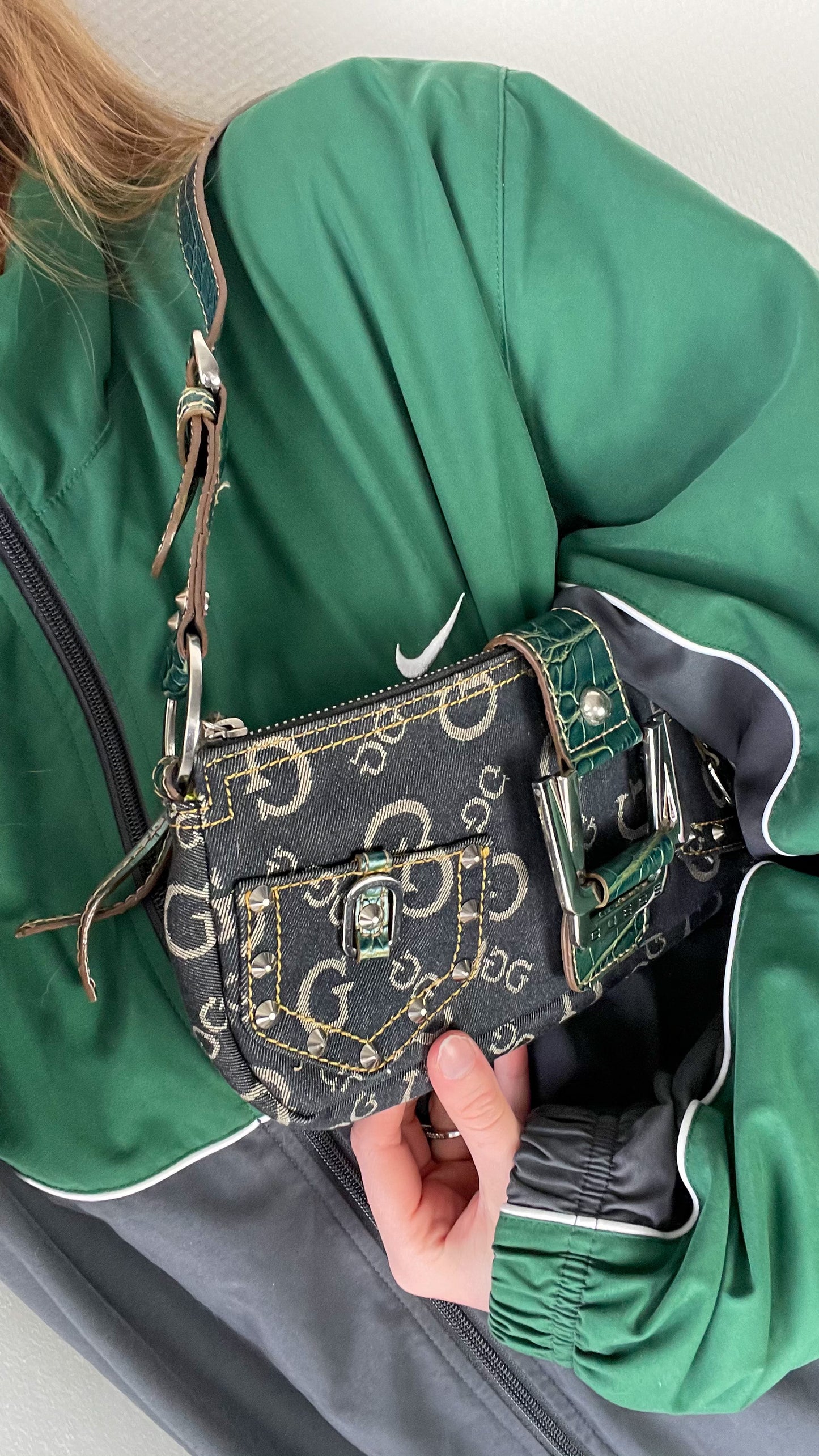 Vintage Guess monogram bag