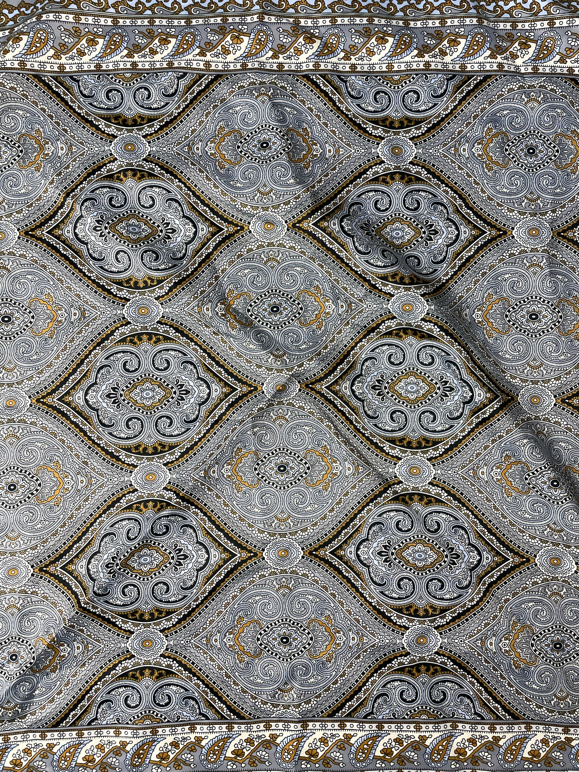 Vintage Silky Headscarf