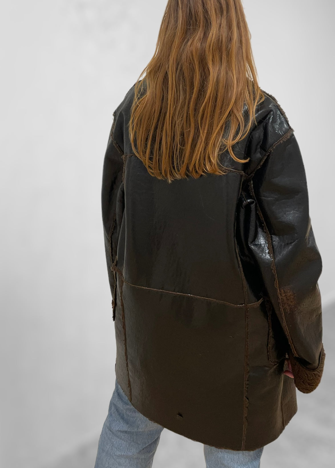 Vintage H.Landers Faux Leather Jacket