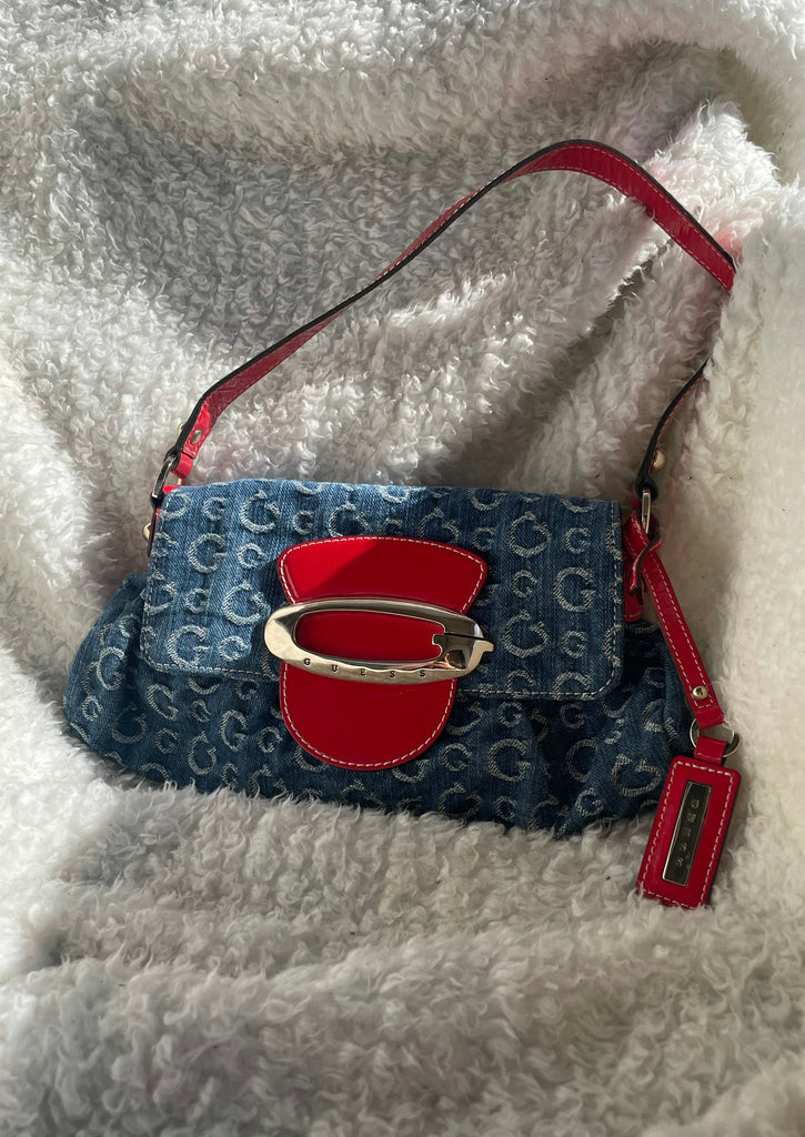RARE Y2K DENIM GUESS BAG – Thrift On Store