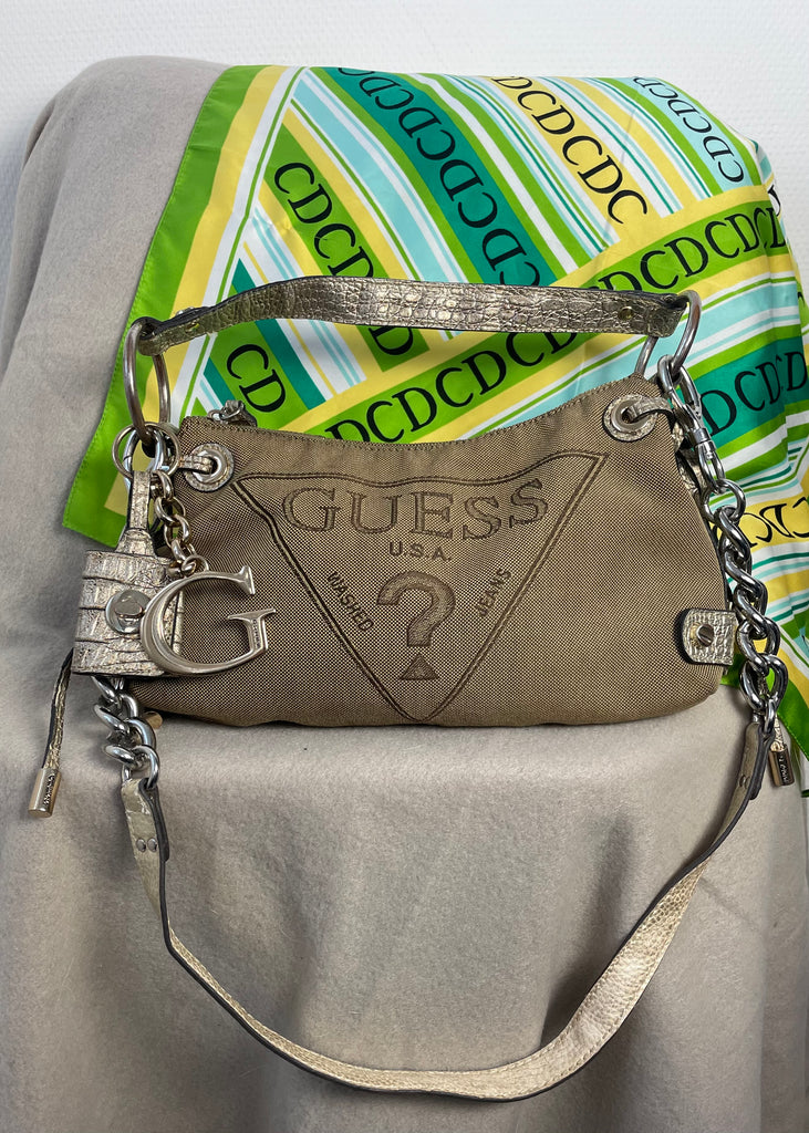 Guess, Bags, Vintage Guess Shoulder Bag In Yellow