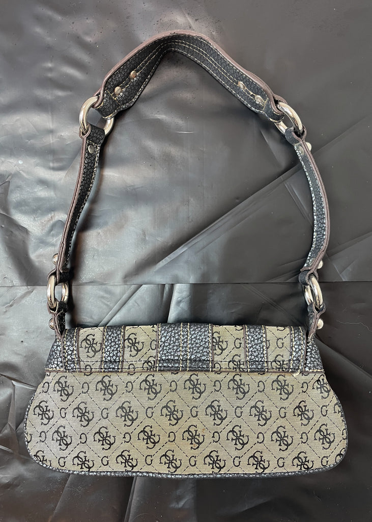 Guess handbag crossbody Aqua Color With Flower Vintage 80's | eBay